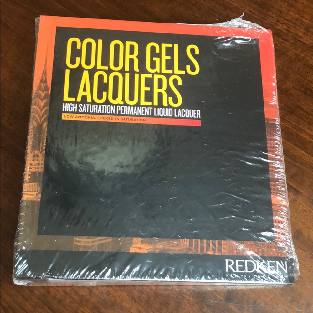 New Redken color gels swatch book